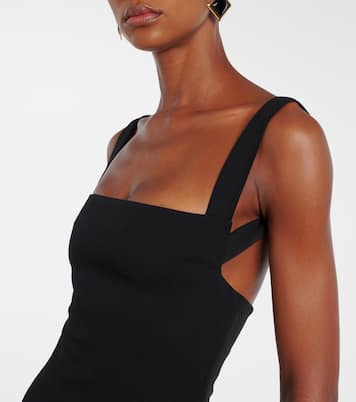 Joni crêpe gown | Solace London