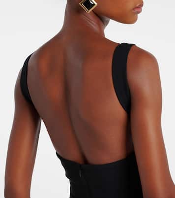 Joni crêpe gown | Solace London