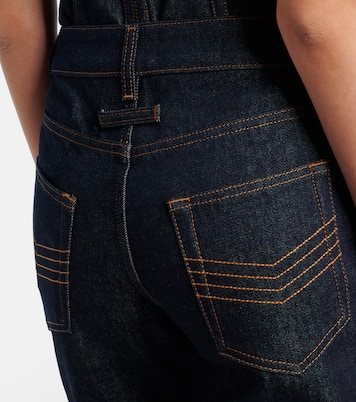 Cutout straight jeans | Jean Paul Gaultier