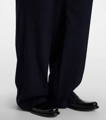 بنطلون من الصوف الغبردين بقصّة واسعة Virgil | The Row