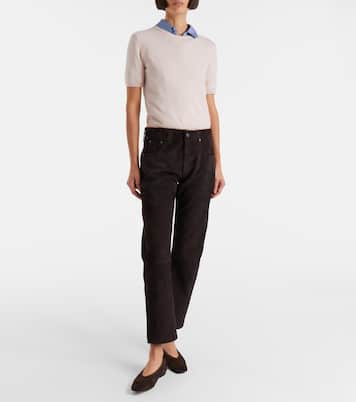 Pantalon droit Winslow en daim | Citizens of Humanity