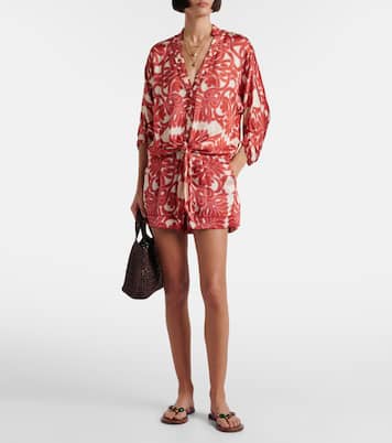 Azia printed top | Poupette St Barth