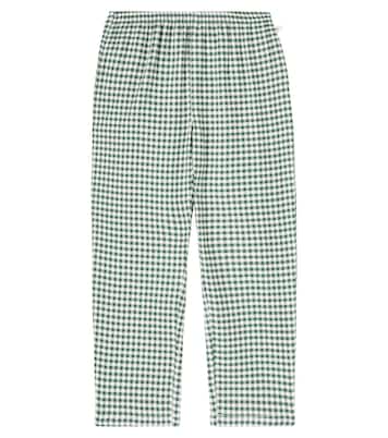 Foret checked cotton pants | Konges Sløjd