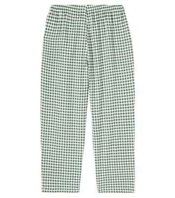 Foret checked cotton pants | Konges Sløjd
