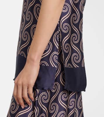 Aina printed satin camisole | Faithfull