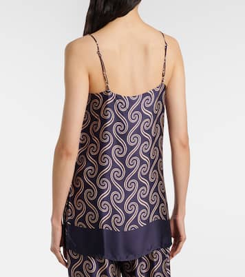 Aina printed satin camisole | Faithfull