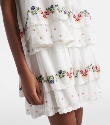 Leilani embroidered cotton minidress | Rixo
