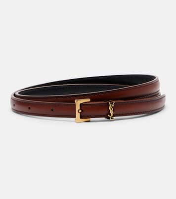 Ceinture Cassandre en cuir | Saint Laurent
