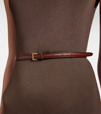 Ceinture Cassandre en cuir | Saint Laurent