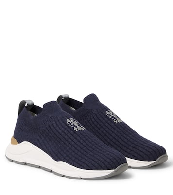 Slip-Ons aus Strick | Brunello Cucinelli Kids