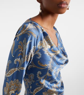 Maxikleid Ember aus einem Seidengemisch | Veronica Beard