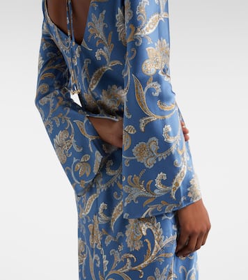 Maxikleid Ember aus einem Seidengemisch | Veronica Beard