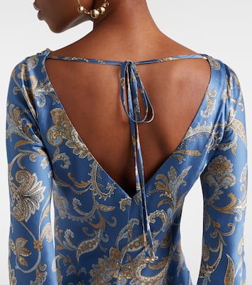 Maxikleid Ember aus einem Seidengemisch | Veronica Beard