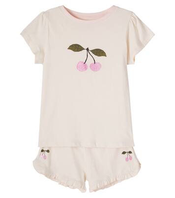 Set Famo aus T-Shirt und Shorts aus Baumwoll-Jersey | Konges Sløjd