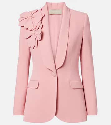Blazer à appliqués floraux | Elie Saab