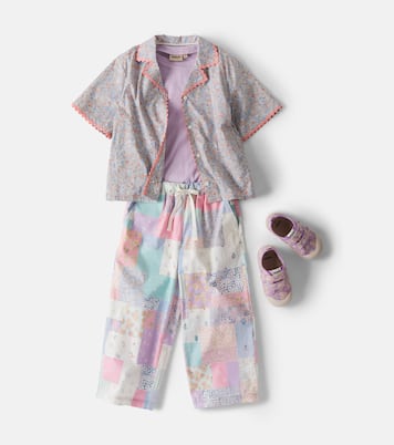 Pantalon ample Sasha en coton | Wheat