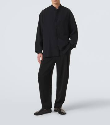 Pleated tapered pants | Giorgio Armani