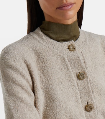 Cardigan court Harris en laine mélangée | Altuzarra