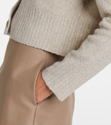 Cardigan court Harris en laine mélangée | Altuzarra