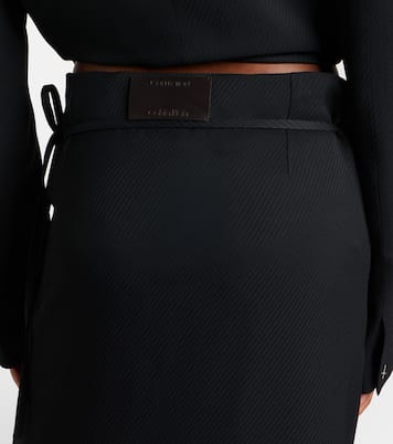 Hallie striped midi skirt | Calvin Klein Collection