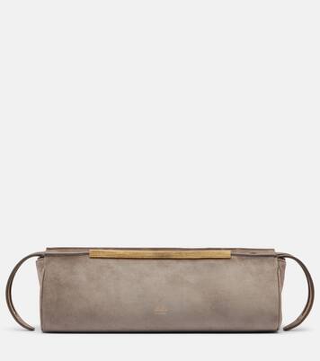 Donna suede clutch | Khaite
