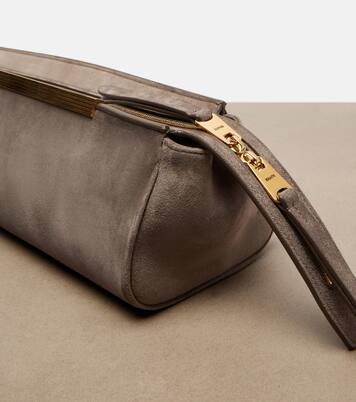 Donna suede clutch | Khaite