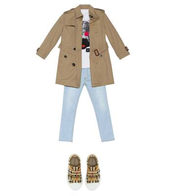 Puppy Love cotton T-shirt | Burberry Kids