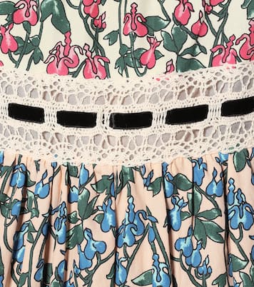 Robe midi imprimée en coton | Marc Jacobs