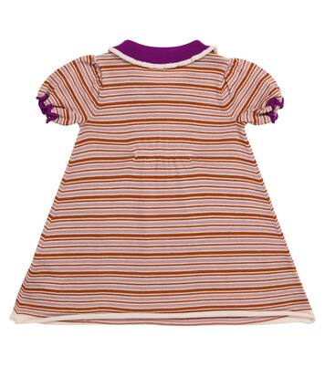 Baby Kleid Narwhale aus Wolle | Caramel
