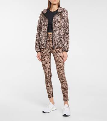 Bedruckte Jacke Lila | The Upside