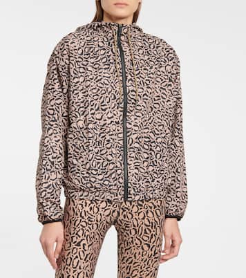 Bedruckte Jacke Lila | The Upside