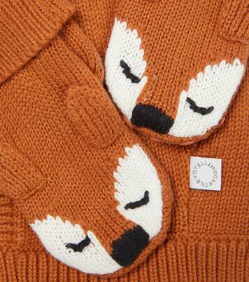 Baby set of bonnet and socks | Stella McCartney Kids