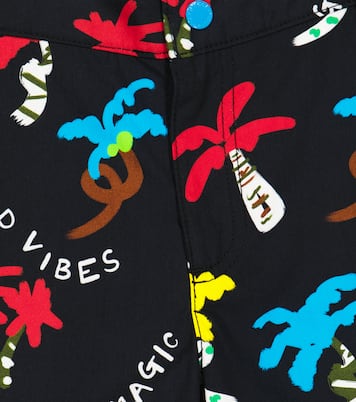 Printed cotton shorts | Stella McCartney Kids