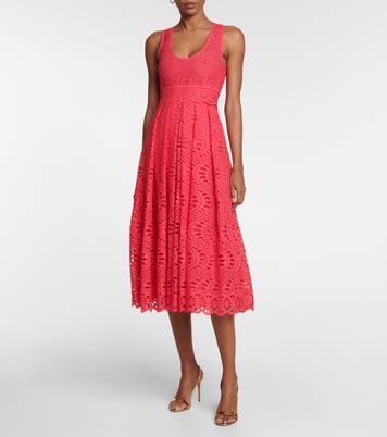 Midikleid aus Makramee-Spitze | Giambattista Valli