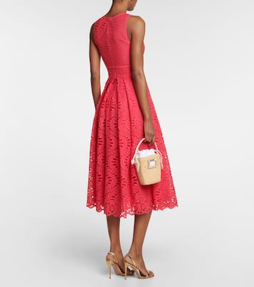 Midikleid aus Makramee-Spitze | Giambattista Valli