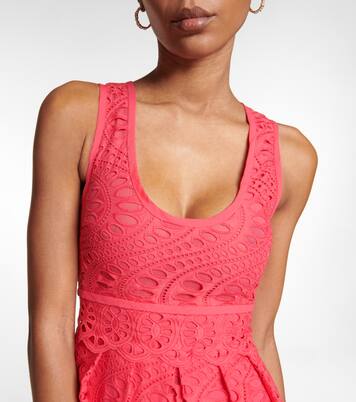 Midikleid aus Makramee-Spitze | Giambattista Valli