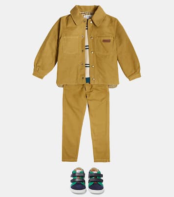 Aurele cotton overshirt | Bonpoint