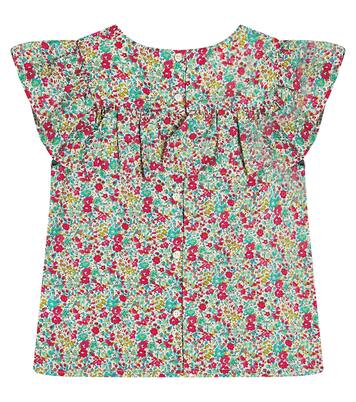 Bianca floral cotton top | Bonpoint