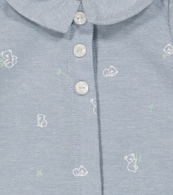 Baby printed cotton piqué onesie | Tartine et Chocolat