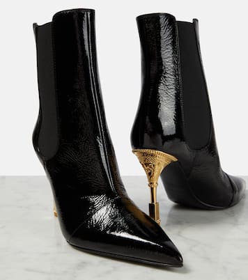 Ankle Boots aus Lackleder | Balmain