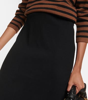 Bleistiftrock aus Kaschmir | Jardin des Orangers