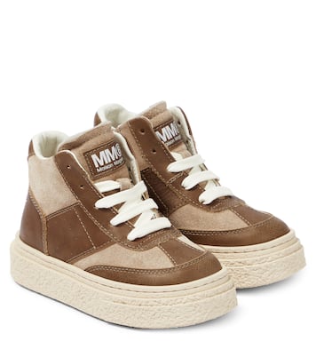 Suede sneaker boots | MM6 Maison Margiela Kids