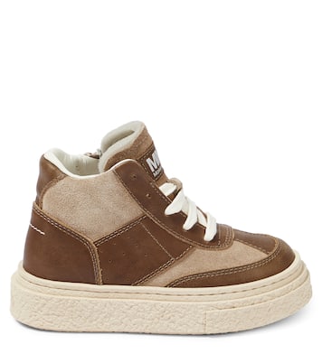 Suede sneaker boots | MM6 Maison Margiela Kids