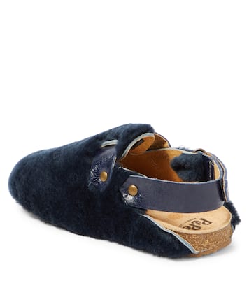 Lucio slingback shearling clogs | PèPè