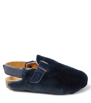 Lucio slingback shearling clogs | PèPè