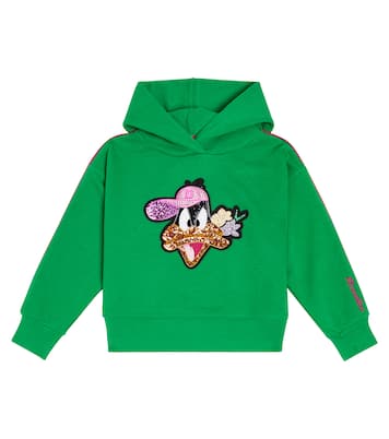 x Looney Tunes embellished jersey hoodie | Monnalisa