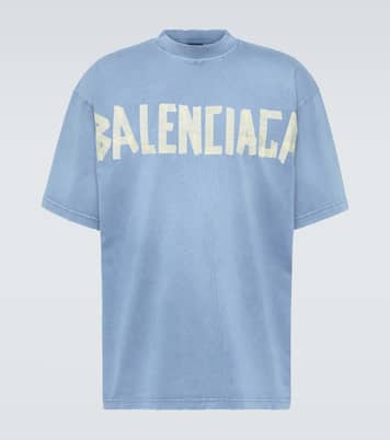 T-shirt Tape Type en jersey de coton | Balenciaga