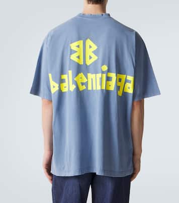 T-shirt Tape Type en jersey de coton | Balenciaga