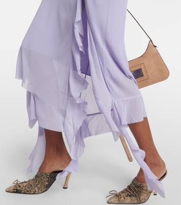 Robe midi asymétrique | Acne Studios