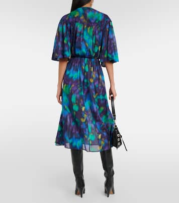 Bedrucktes Midikleid Maggy aus Baumwolle | Marant Etoile